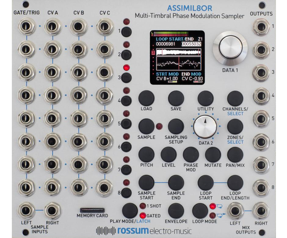 ASSIMIL8OR Multi-Timbral Phase Modulation Sampler – Rossum